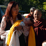 Minling Dungse Rinpoche Arrives at Mindrolling