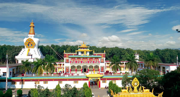 View of Mindrolling Monastery