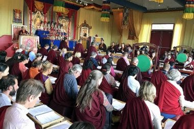 Drubchö at Lotus Garden