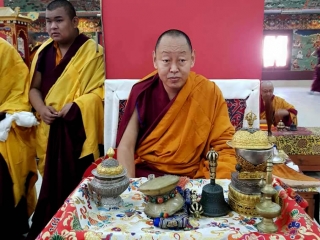 Tenzhug (long-life ceremony) offering to His Eminence Khochhen Rinpoche