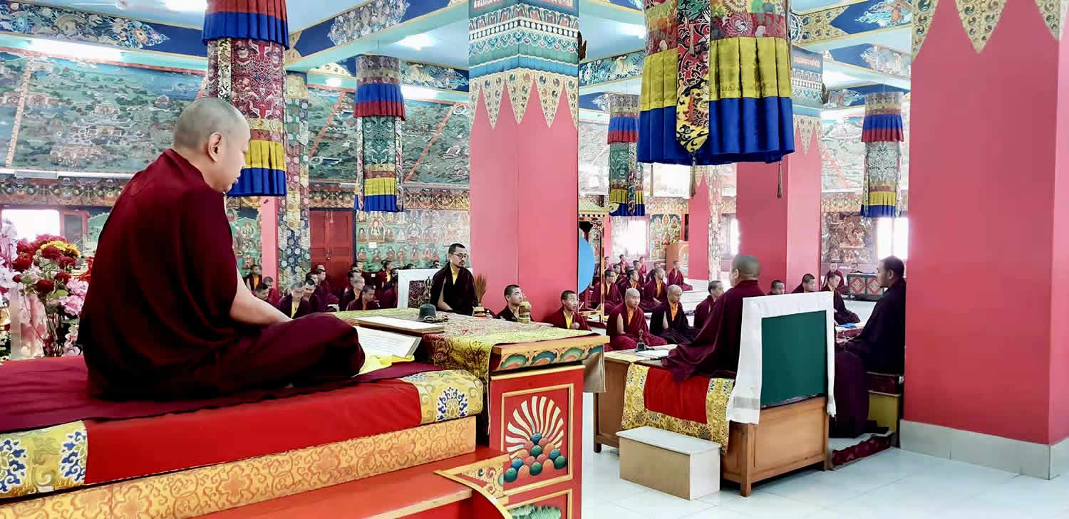 Prayers at Mindrolling Monastery mark the passing of Gyari Rinpoche