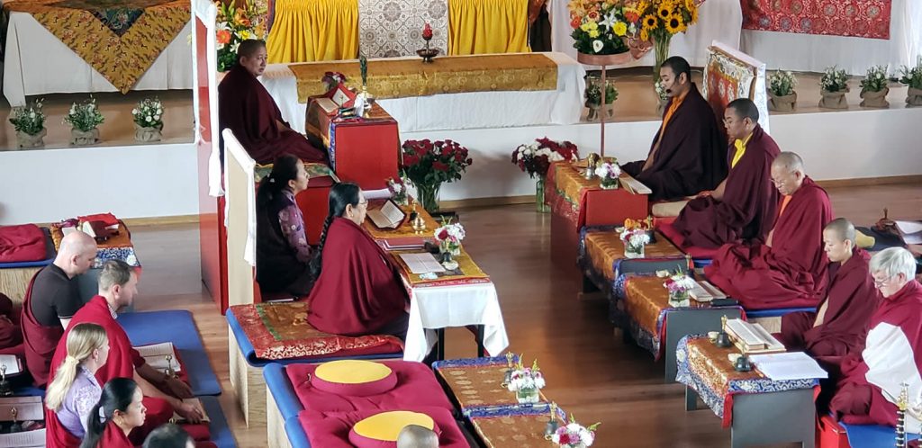 Minling Dorsem Drubchö Day 2, Mahasangha 2018 in Athens