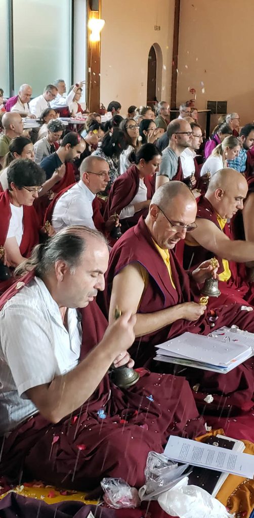 Minling Dorsem Drubchö Day 3, Mahasangha 2018 in Athens