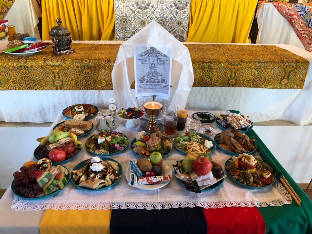 Minling Dorsem Drubchö Day 3, Mahasangha 2018 in Athens