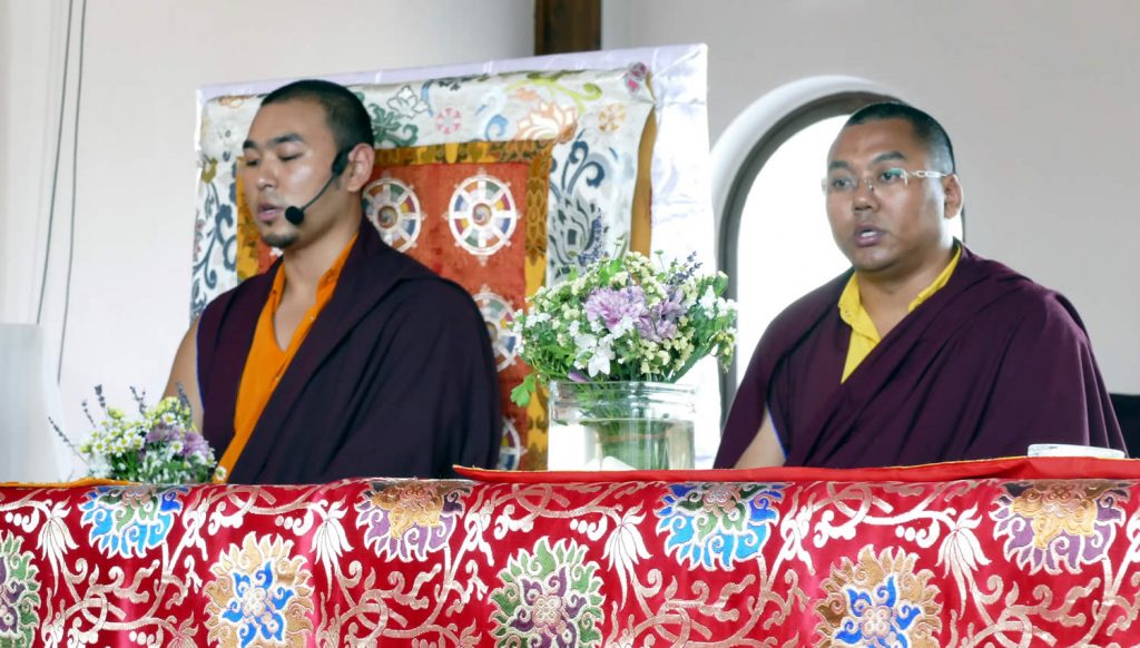 Empowerment of Minling Dorsem, Mahasangha 2018 in Athens