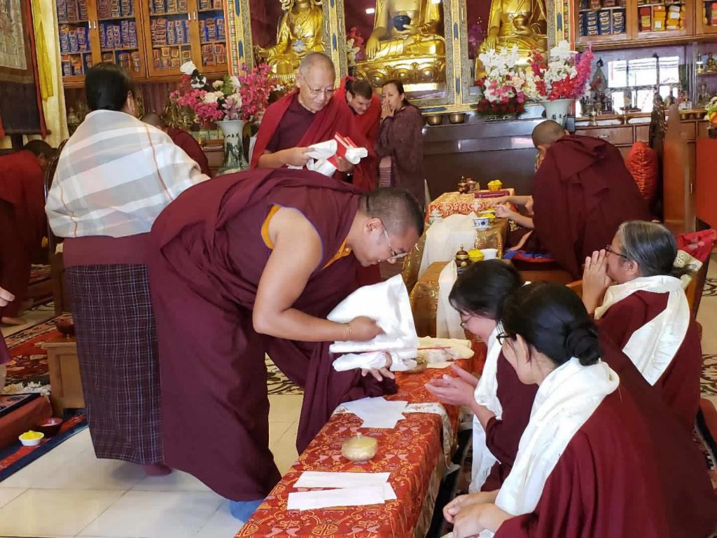 Three Senior Nuns of Samten Tse Complete the Three-Year Retreat