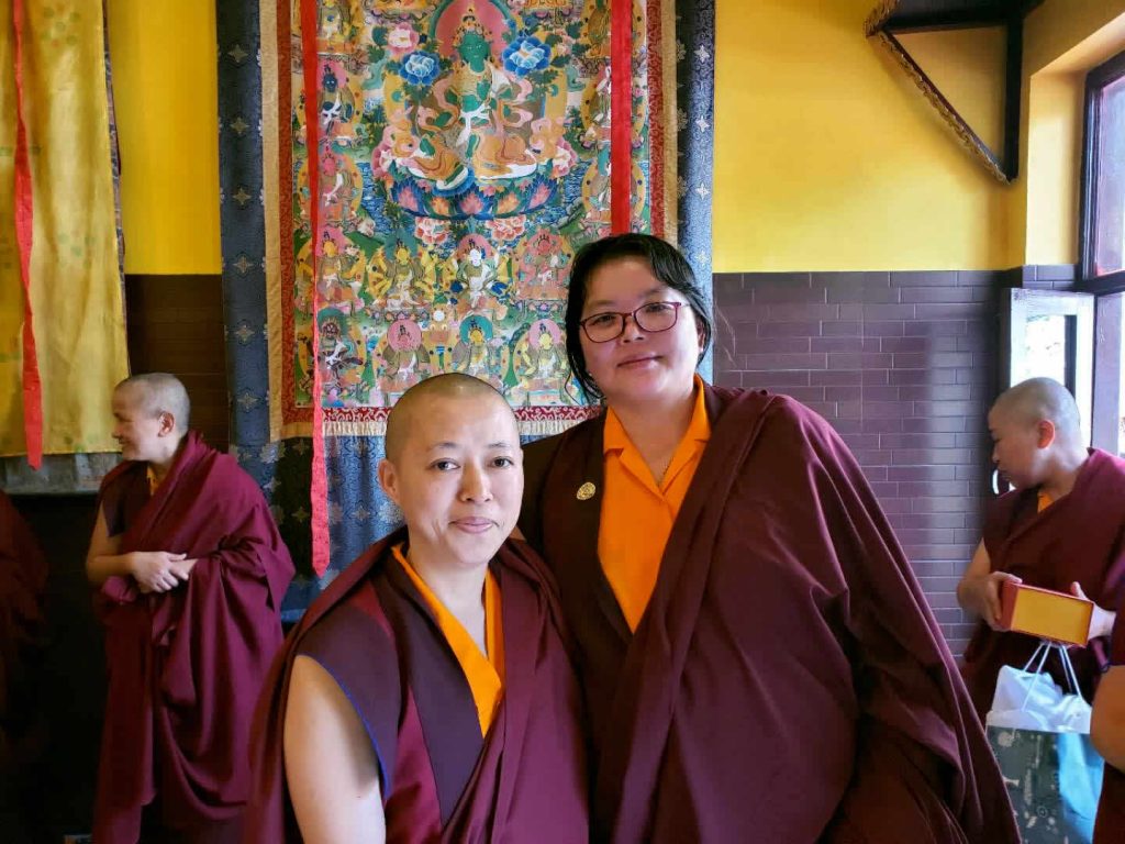 Three Senior Nuns of Samten Tse Complete the Three-Year Retreat