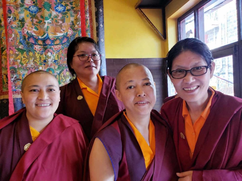 Three Senior Nuns of Samten Tse Complete the Three-Year Retreat