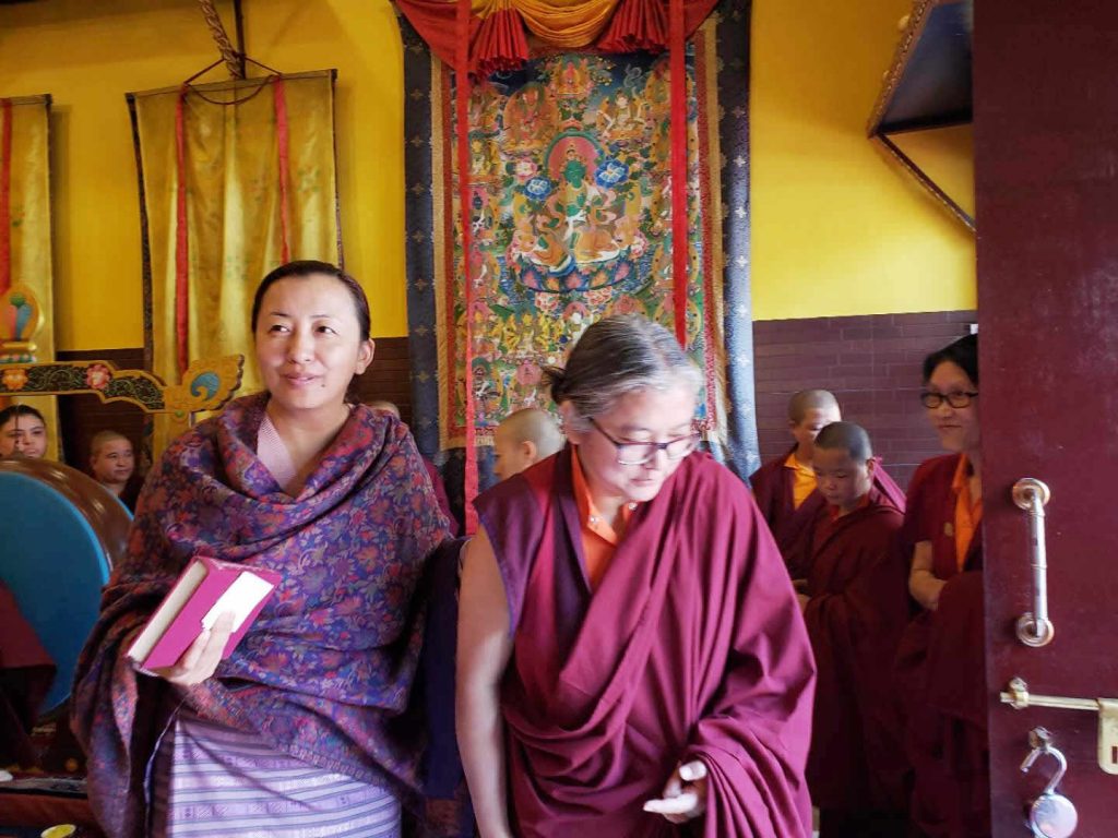 Three Senior Nuns of Samten Tse Complete the Three-Year Retreat