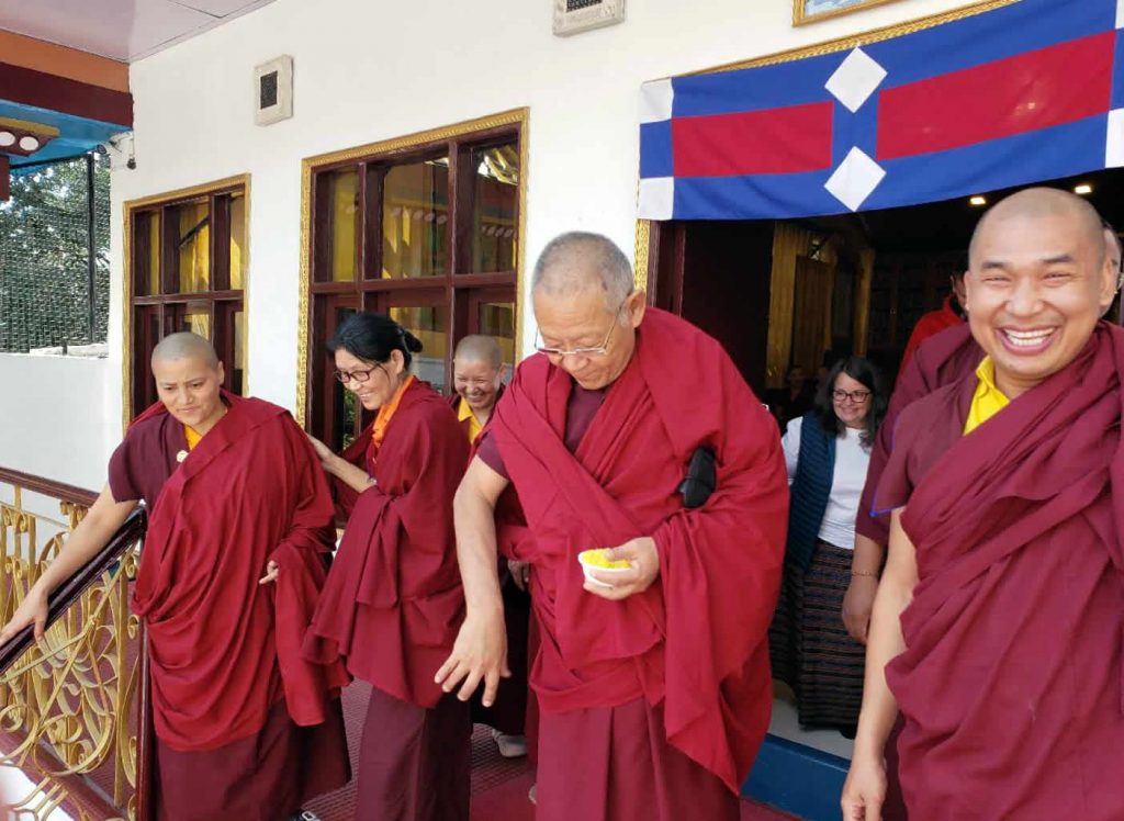 Three Senior Nuns of Samten Tse Complete the Three-Year Retreat