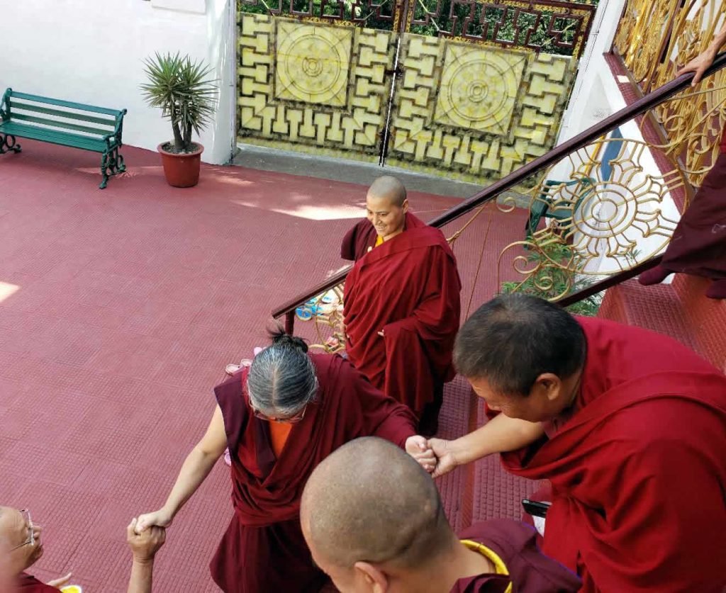 Three Senior Nuns of Samten Tse Complete the Three-Year Retreat