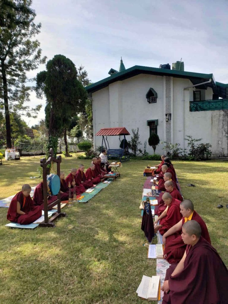 Three Senior Nuns of Samten Tse Complete the Three-Year Retreat